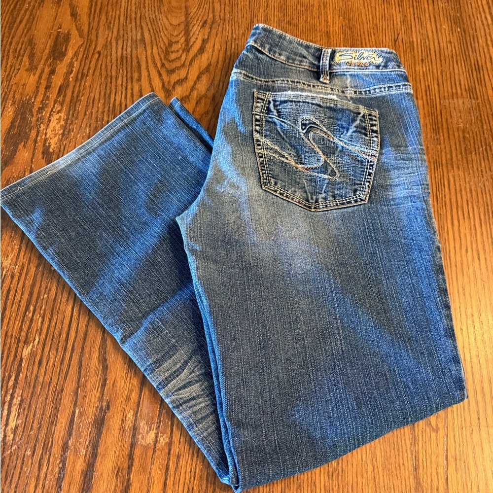 Silver Jeans Women's Classic Blue Boot Cut Jeans